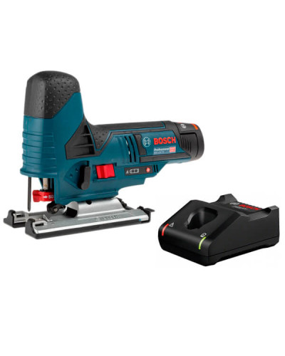 Акумуляторний лобзик Bosch Professional GST 12V-70, з 1 акб GBA 12V 2 Ah та з/в GAL 12V-40