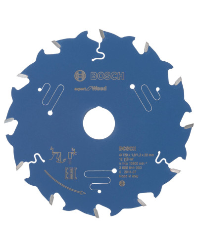 Пиляльний диск Bosch Expert for Wood 120х1,8х20 мм, 12 ATB
