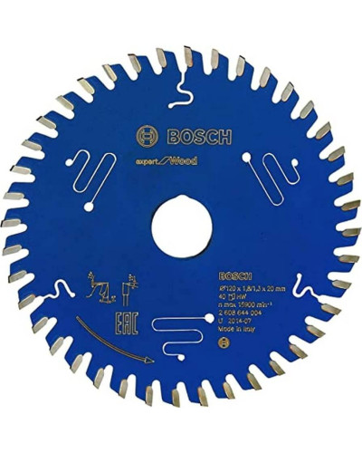 Пиляльний диск Bosch Expert for Wood 120х1,8х20, 40 ATB