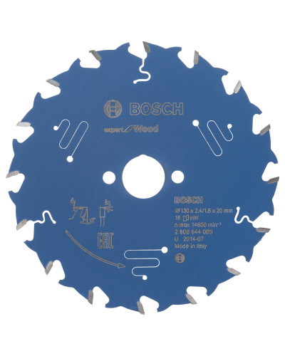 Пиляльний диск Bosch Expert for Wood 130х2,4х20 мм, 16 ATB