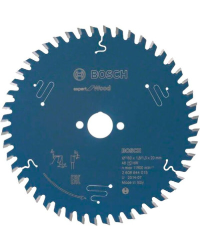 Пиляльний диск Bosch Expert for Wood 160х1,8х20 мм, 24 ATB