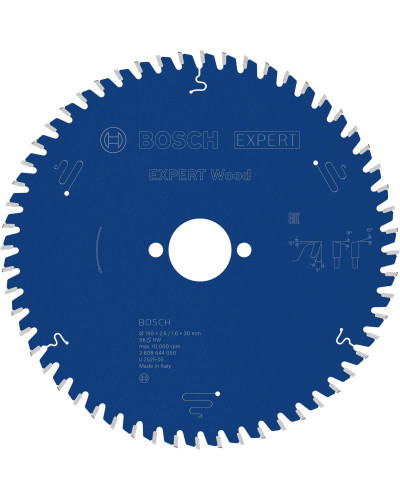 Пиляльний диск Bosch Expert for Wood 190х2,6/1,6х30 мм, 56 ATB