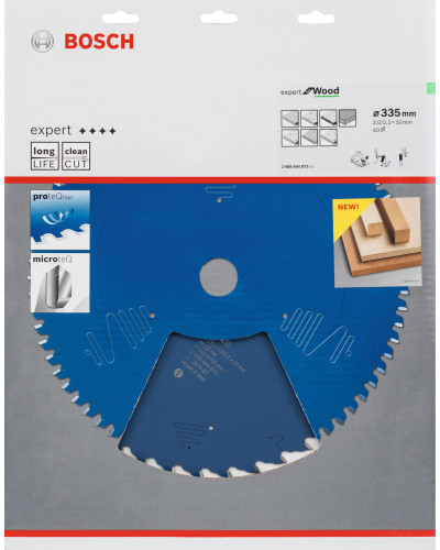 Пильный диск Bosch Expert for Wood 335х3/2,2х30 мм, 40 ATB