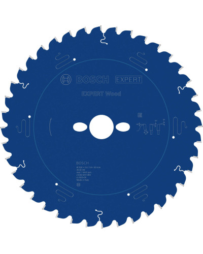 Пиляльний диск Bosch Expert for Wood 250х2,4/1,8х30 мм, 40 ATB