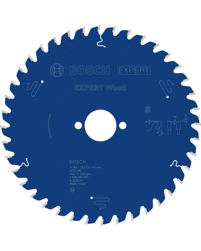 Пильный диск Bosch Expert for Wood 190х2/1,3х30 мм, 40 ATB