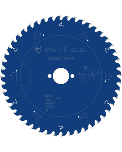 Пиляльний диск Bosch Expert for Wood 225х2,6/1,6х30 мм, 48 ATB