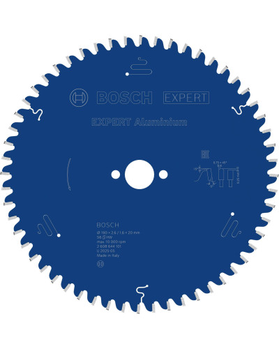 Пиляльний диск Bosch Expert for Aluminium 190x2.6/1.6x20 мм T56