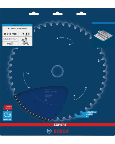 Пильный диск Bosch Expert for Aluminium 315x2.8/2.2x30 мм T96