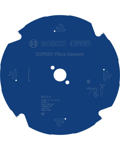 Пильный диск Bosch Expert for Fiber Cement 190x2.2/1.6x20 мм 4 TCG