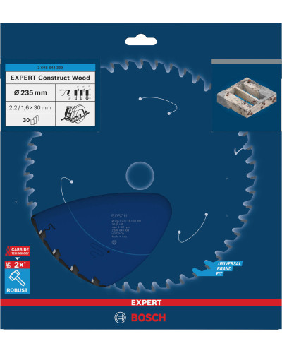 Пиляльний диск Bosch Expert for Construct Wood 235x2.2/1.6x30 мм T30