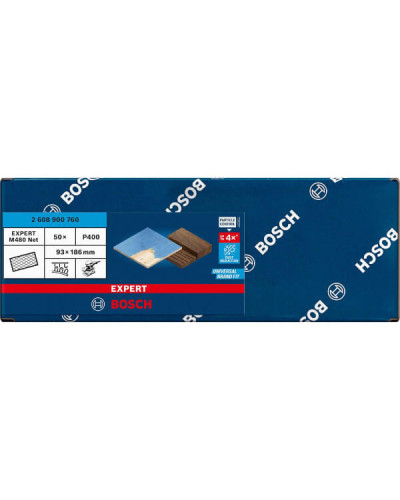 Шліфувальний лист Bosch Expert M480 93x186 мм, G 400, 50 шт