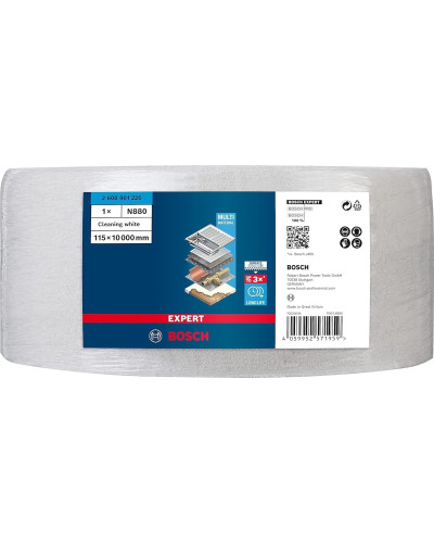 Валик для ручного шліфування Bosch Expert N880 флісовий, 115 мм x 10 м